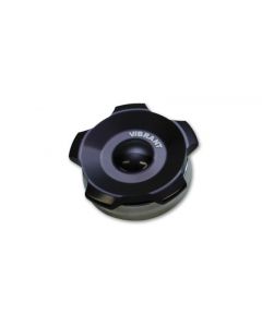 Vibrant 2in OD Aluminum Weld Bungs w/ Anodized Black Aluminum Threaded Cap (incl. O-Ring) buy in USA