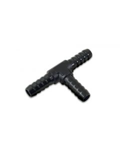 Vibrant 1/8in Barbed Tee Adapter- Black Anodized buy in USA