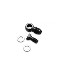 Vibrant -4AN Male Banjo Fitting 10mm x 1.25 Metric Aluminum + 2 Washers buy in USA