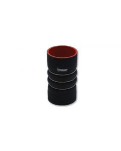 Vibrant 4 Ply Aramid Reinf Silicone Hump Hose conn 3.5in IDx6in long 3 reinforcement rin MATTE BLK buy in USA