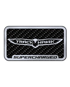 Carbon Fiber Trackhawk Supercharger Badge buy in USA