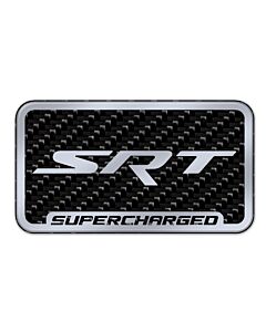 Carbon Fiber SRT Supercharger Badge buy in USA