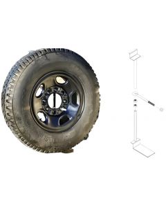 Titan Fuel Tanks Spare Tire Mount for Truck Beds (Includes Brackets and Hardward for Installation) buy in USA