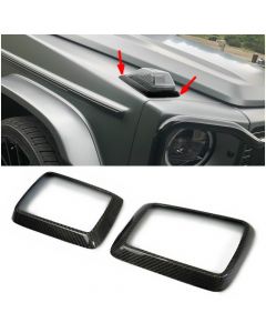 Carbon Fiber Front Side Fender Frames Turn Signals Mercedes G-class W464 2018+ buy in USA