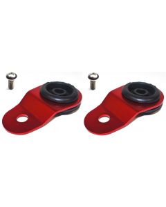 Torque Solution Radiator Mount Combo with Inserts (RED) : Mitsubishi Evolution 7/8/9 buy in USA