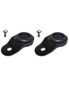 Torque Solution Radiator Mount Combo with Inserts (Black) : Mitsubishi Evolution 7/8/9 buy in USA