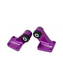 Torque Solution 03-06 Mitsubishi EVO VII-IX Billet Rear Differential Mounts - Purple buy in USA