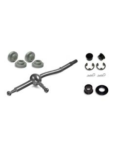 Torque Solution Short Shifter/Base/Shifter Cable/Gate Selector Bushing Combo: Mitsubishi Evo X 10+ buy in USA