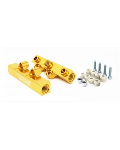 Torque Solution Top Feed Fuel Rails: 02-14 Subaru WRX / 07-18 STI - Gold buy in USA