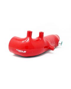 Torque Solution Turbo Inlet Hose Black: 02-07 Subaru WRX/04-18 STI/05-09 Legacy GT/04-13 FTX - Red buy in USA