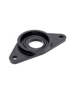 Torque Solution HKS BOV Adapter Flange: Subaru WRX / STi - Black buy in USA