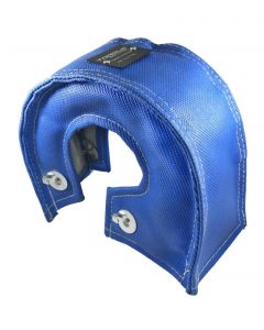 Torque Solution Thermal Blanket (Blue) Fits T3/T4/T25/T28 & GT25/28/30/32/35/37 Turbo Back Housings buy in USA