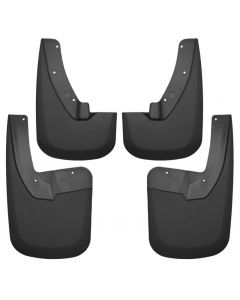 Husky Liners 09-17 Dodge Ram 1500/2500 Both w/ OE Fender Flares Front and Rear Mud Guards - Black buy in USA