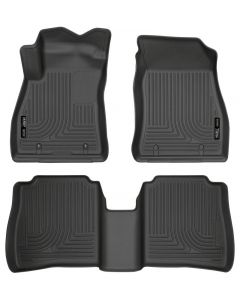 Husky Liners 14-18 Nissan Sentra Weatherbeater Black Front & 2nd Seat Floor Liners buy in USA