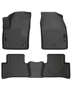 Husky Liners 2018 Toyota CH-R Weatherbeater Black Front & 2nd Seat Floor Liners buy in USA