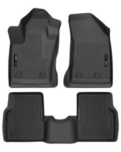 Husky Liners 2017 Jeep Compass Weatherbeater Black Front & 2nd Seat Floor Liners buy in USA