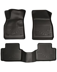 Husky Liners 13 Chevy Malibu WeatherBeater Black Front & 2nd Seat Floor Liners buy in USA