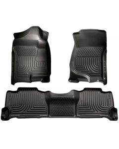 Husky Liners 07-13 GM Escalade/Suburban/Yukon WeatherBeater Black Front & 2nd Seat Floor Liners buy in USA