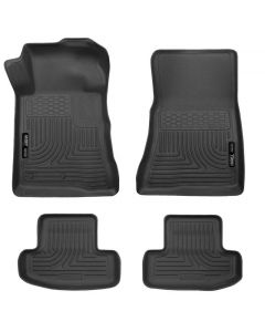 Husky Liners 10-12 Ford Mustang WeatherBeater Combo Black Floor Liners buy in USA