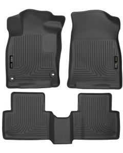 Husky Liners 2016 Honda Civic (4DR) WeatherBeater Combo Black Floor Liners buy in USA