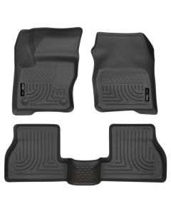 Husky Liners 2012 Ford Focus (4DR/5DR) WeatherBeater Combo Black Floor Liners buy in USA