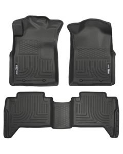 Husky Liners 05-13 Toyota Tacoma WeatherBeater Combo Black Floor Liners buy in USA