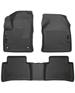 Husky Liners 2016 Toyota Prius Weatherbeater Black Front & 2nd Seat Floor Liners (Footwell Coverage) buy in USA