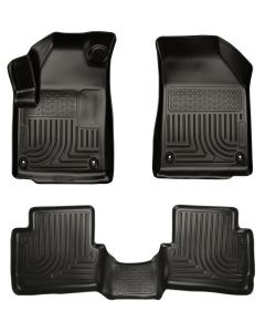 Husky Liners 2013 Dodge Dart WeatherBeater Black Front & 2nd Seat Floor Liners buy in USA