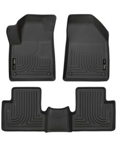 Husky Liners 15-22 Jeep Cherokee WeatherBeater Combo Black Floor Liners buy in USA