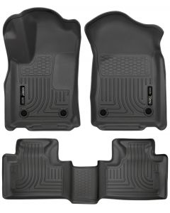 Husky Liners 16-22 Dodge Durango Weatherbeater Black Front & 2nd Seat Floor Liners buy in USA