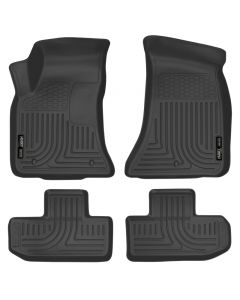 Husky Liners 16-22 Dodge Challenger (RWD) Front & Second Row Black Floor Liners buy in USA