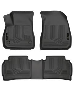 Husky Liners 2016 Chevy Malibu Weatherbeater Black Front & 2nd Seat Floor Liners (Footwell Coverage) buy in USA