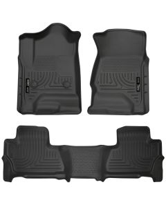 Husky Liners 2015 Chevy/GMC Tahoe/Yukon WeatherBeater Combo Black Floor Liners buy in USA