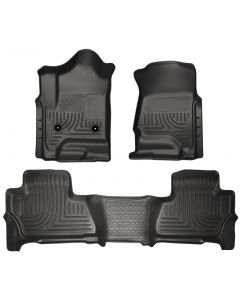 Husky Liners 2015 Chevy/GMC Suburban/Yukon XL WeatherBeater Combo Black Front&2nd Seat Floor Liners buy in USA