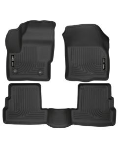 Husky Liners 2015 Lincoln MKC WeatherBeater Black Front & Second Seat Floor Liner buy in USA