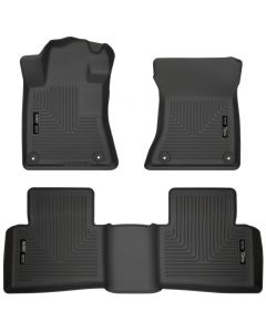 Husky Liners 19-23 Nissan Altima WeatherBeater Black Front & Second Seat Floor Liner buy in USA