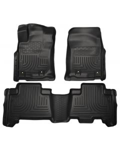 Husky Liners 2013 Toyota 4Runner WeatherBeater Black Front & 2nd Seat Floor Liners buy in USA