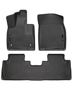 Husky Liners Weatherbeater 16-17 Lexus RX350 / 16-17 RX450H Front & 2nd Seat Floor Liners - Black buy in USA