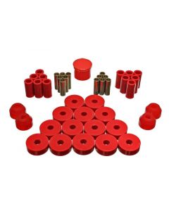 Energy Suspension 55-75 Jeep CJ5/CJ6 Red Hyper-Flex Master Bushing Set buy in USA