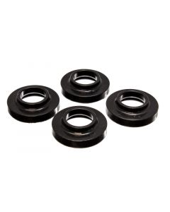 Energy Suspension 97-06 Jeep Wrangler TJ / 84-01 Cherokee Black Fr/Rear Coil Lift Isolator Set of 4 buy in USA