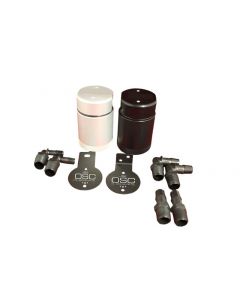 J&L Oil Separator 3.0 Base Kit - Black Anodized (Incl 2 Brackets & 6 Fittings) buy in USA