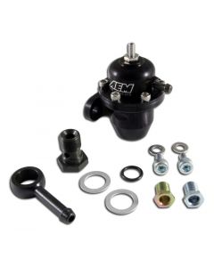 AEM 86-93 Acura / 95-98 TL / 88-91 Civic/CRX / 92-01 Prelude Black Adjustable Fuel Pressure Regulato buy in USA