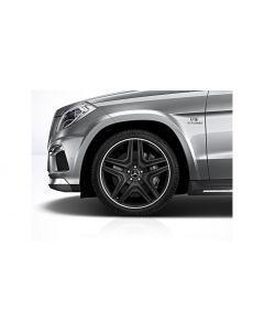 Original Mercedes-Benz AMG Alufelge 10 J x 21 ET 46 schwarz matt glanzgedreht ML GLE GLS 166 A16640114007X71 buy in USA