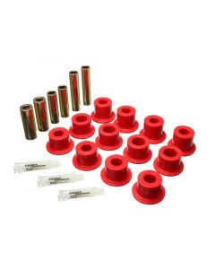 Energy Suspension 07-21 Toyota Tundra Red Rear Leaf Spring Shackle Bushing Set buy in USA