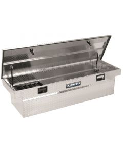 Lund 67-99 Chevy CK Ultima Single Lid Crossover Tool Box - Brite buy in USA