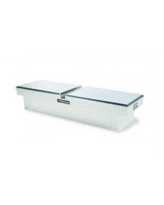 Lund 82-05 Chevy S10 (Long Bed) Ultima Dual Lid Gull Wing Crossover Tool Box - Brite buy in USA