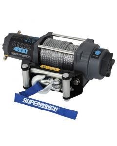 Superwinch 4500 LBS 12V DC 15/64in x 50ft Steel Rope Terra 4500 Winch - Gray Wrinkle buy in USA