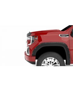 Lund 19-22 GM Silverado/Sierra RX-Flat Smooth Elite Series Fender Flares w/Black Bolts - Black 4pc buy in USA