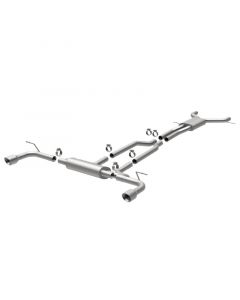 MagnaFlow 07 Audi Q7 V8 4.2L Dual Split Rear Exit Stainless Cat-Back Perf Exhaust buy in USA