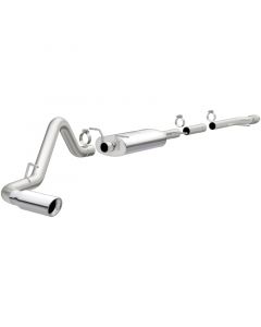 Magnaflow 14 Chevy Silverado V8 5.3L CC/EC Cab Single P/S Rear Exit Stainless Cat Back Perf Exhaust buy in USA